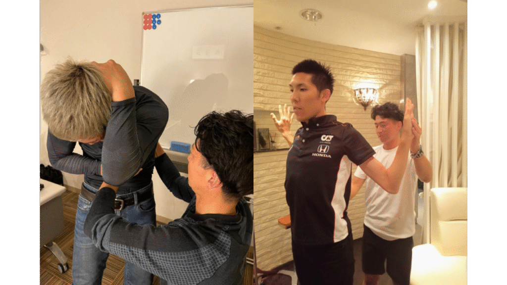 五十嵐による肺活・水活セッション風景