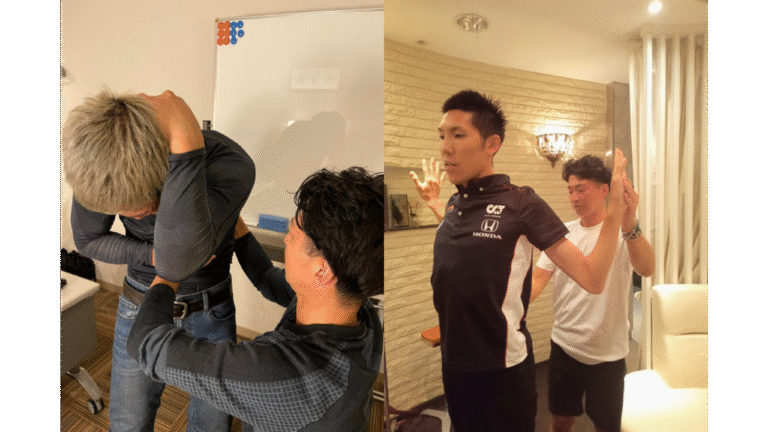 五十嵐による肺活・水活セッション風景