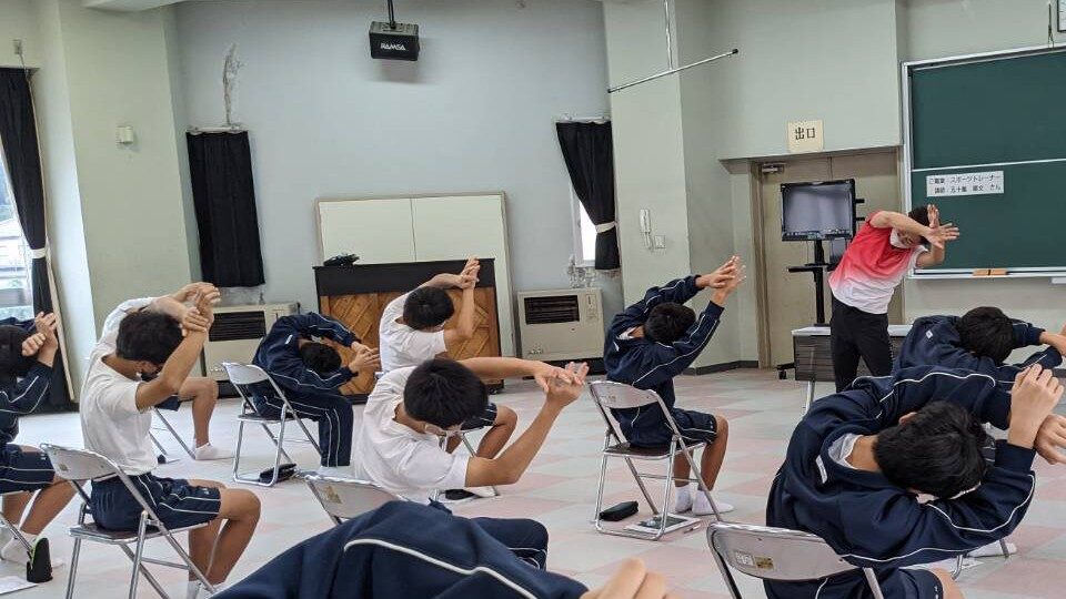 学校・部活動：集中する授業前の“30秒呼吸”